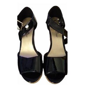 Montego Bay Club Black Wedges